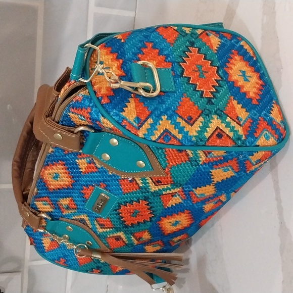 New handmade colorful jute bag. Made in Mexico 🇲🇽 - Picture 6 of 10